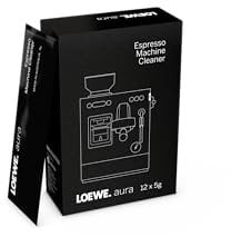 Loewe aura espresso machine cleaner, 12x5g, Espressomaschinenreiniger, Reinigung Siebträger, Biologisch abbaubar, Barista Zubehör