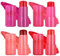 4 unidades de gelatina de leche Blush Milk Jelly Blush Stick para ojos, mejillas y labios de larga duración y construibles con ácido hialurónico y aloe, juego de maquillaje ligero transpirable para