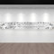 Silberhochzeit Deko Banner 270 * 35cm 25 Jahre Girlande Silberhochzeit Deko,25. Hochzeitstag Tischdeko Silberhochzeit für Hängende Innen Außen