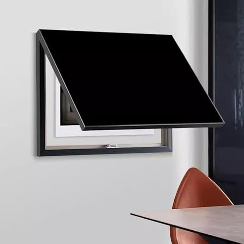 GXLBDK Detachable Distribution Box, Distribution Box, Hanging Decorative Meter Cover, Decorative Painting Protective Cover, Electrical Safety Switch(Size:40x30cm/15 * 11.8ft flip-top,Color:Black)