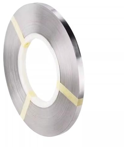 Alambre plano de nicromo for calefacción, de 5 m/32,8 pies, for maquinaria de fabricación. Ancho: 2,5 mm/2 mm, 2,5 mm/0,2 mm.(2mmX0.2mm)