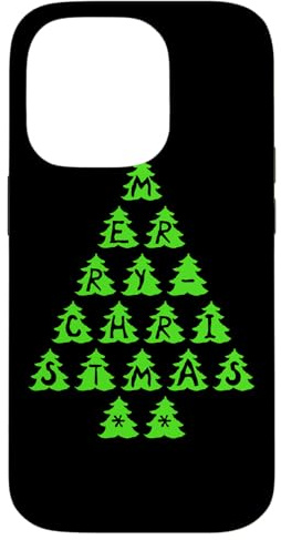 Merry Christmas - Tree Green Color Ugly Case for iPhone 14 Pro