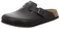 Birkenstock Boston, Mocassino Unisex-Adulto, Nero Nero, 38 EU