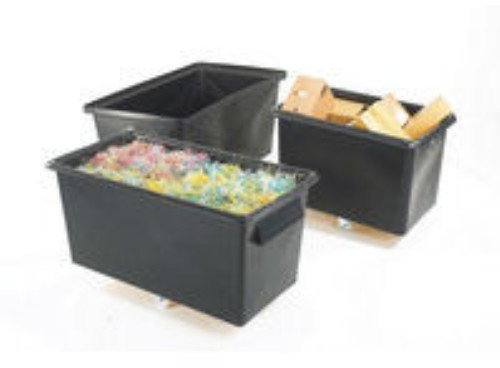 FD Tapered Recycling Container Blk