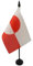 AZ FLAG - Tischflagge Grönland - 15x10 cm - Grönländische Tischfahne 10 x 15 Cm - Flaggen