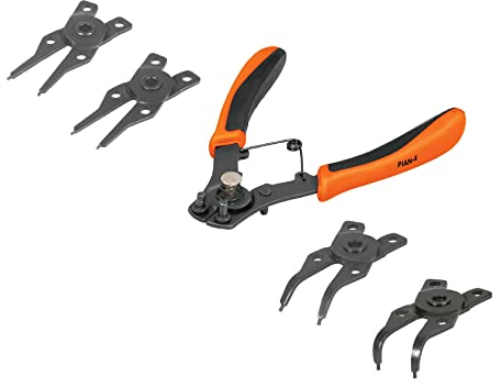 Pinza per anelli di seeger - 4 teste