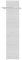trendteam smart living - Garderobenpaneel Paneel - Garderobe - Amanda - Aufbaumaß (BxHxT) 60 x 195 x 25 cm - Farbe Weiß Hochglanz - 139344201