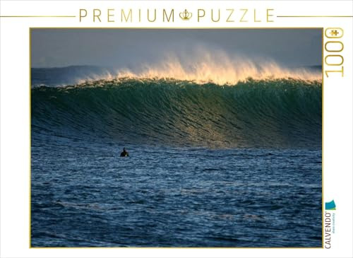 CALVENDO Puzzle Surfen in Schottland, Thurso, Caithness, Schottland | 1000 Teile Lege-Größe 64 x 48 cm Foto-Puzzle für glückliche Stunden