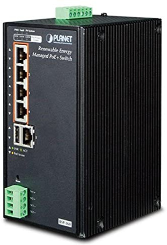 Assmann planet 4p ind poe switch poe+ injector renewable energy gb (BSP-360)