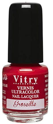 Vitry Mini Nagellack, Johannisbeere, 4 ml