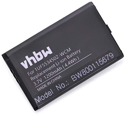 vhbw 1x Akku kompatibel mit Bamboo CTH-470S-RU, CTH-470S-PL, CTH-670S-DE, CTH-470S-xx, CTH-670S-EN Tablet Pad (1200 mAh, 3,7 V, Li-Ion)