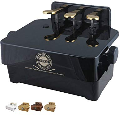 soarun verstellbar Piano Pedal Extender Bench schwarz