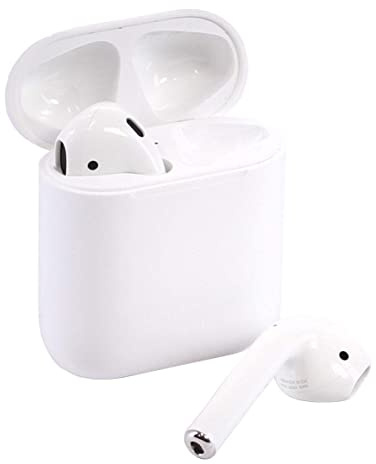 Apple AirPods 2 with Charging Case - White (Renewed)