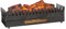 Klarstein Chimenea Electrica de Pie, Estufa sin Leña de Interior, Chimeneas Electricas Decorativas 2000W, Llama LED, Chimenea Decorativa Falsa, Mando a Distancia, Temporizador y Termostato Ajustable