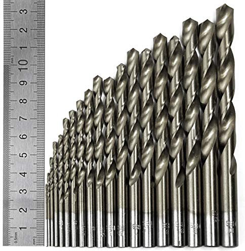 Hss Engineering Drill Bit Set 1 to 6mm in 0.1mm increments 51 pcs