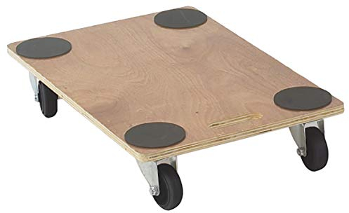 RS PRO Transportwagen Holz, 240kg Last, 610mm x 910mm x 135mm