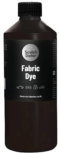 Dark Brown Fabric Dye | Permanent Fabric Paint for Upholstery, Furniture, Sofas, Clothes, Canvas