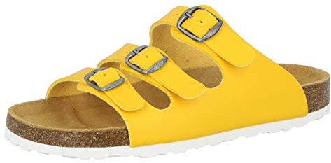 Lico Damen Bioline Lady Pantoletten, gelb