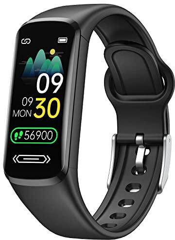 Montre Connectée Enfant Sport Smartwatch: Montre Connectee Fille Garçon Bracelet IP68 Etanche Bluetooth Fitness Smartwatch Podomètre Cardiaque Moniteur Réveil Sommeil Tracker Active pour Android iOS