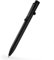 KeyUnity KP01BK Pen mit Clip, EDC-Taschenstift aus Titanlegierung, einziehbarer Metallkugelschreiber für den täglichen Gebrauch (PVD-Schwarz)