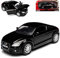 Motormax A*u*d*i TT 8J Coupe Schwarz 2. Generation 2006-2014 1/24 Modell Auto mit individiuellem Wunschkennzeichen