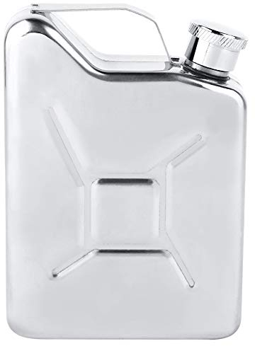 Flasque pour liqueur, 141,7 g en acier inoxydable, petite bouteille de whisky, d'alcool, bouteille d'alcool, pot de poche pour homme, père, mari