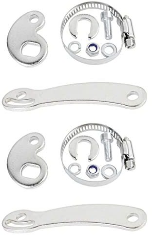 ZIUTPDAX 2 x M16 Elektro-Fahrrad-Drehmomentarm-Zubehör für vorne und hinten E-Bike 3000 W 5000 W 8000 W Motor, Ebike Drehmomentscheiben