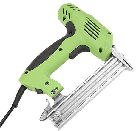 Clavadora Eléctrica F30, Aleación de Aluminio, 220 V, Herramienta de Clavado Manual con Adaptador Estándar Europeo para Muebles, Carpintería, Enchufe CN 220 V, Bastidores Logísticos de Carga de Clavos