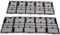Tiuimk 10 Pcs Under Sand Gravel Filter Undergravel Filteration Plate for Fish Tank