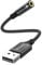 MOSWAG Adaptateur USB vers Jack 3,5 mm, Carte Son Externe USB A vers AUX Stéréo Auxiliaire 3,5mm Compatible avec Casque,PC,Linux (Remarque: Ne Convient Pas Aux Téléviseurs)