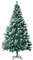 JOFONY Künstlicher Weihnachtsbaum ca.180cm mit Schnee,Künstlich Tannenbaum mit 900 Spitzen und Schnellaufbau Klapp-Schirmsystem,PVC Christmas Tree mit Metallständer für Weihnachtsdeko