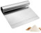 Stainless Steel Pastry Scraper, Premium Stainless Steel Dough Cutter Dough Bench Scraper Metal Dough Scraper with Precise Scales for Bread Pastry