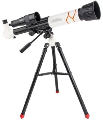 MDWZH Teleskop Telescope Astronomie-Teleskop Mit Stativ-Teleskop Für Anfänger 20X ~ 40X, HD-Teleskop Tragbares Teleskop Telescope Astronomy(White)