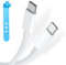 Adhiper Cable de datos USB-C a USB-C y cable de carga de bucle de almacenamiento USB C a USB C compatible con Huawei MateBook 13/14, Huawei MateBook X, Huawei MateBook E, Huawei Mate X2, Mate40E