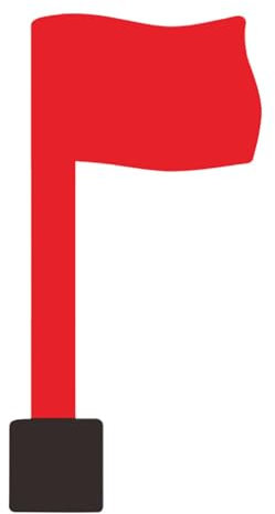 Acunny Replacement Flag for , Red Flag for Mailbox, Letter Box Flag for Bricks | Repair Kit for Mailbox