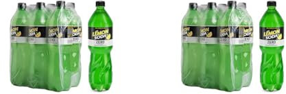 Lemonsoda Zero | Bevanda Gassata al Limone Senza Zuccheri, 6 Bottiglie da 125 cl PET, L'originale Limonata Italiana con Succo di Limoni Siciliani, Senza Coloranti (Confezione da 2)