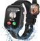 4G Smartwatch Kinder mit GPS und Telefon, Videoanrufen, SOS, Schulmodus, Anruffunktion, Wasserdicht, WLAN, Spiele, Musik, Kamera, Kinder Smartwatch zum Telefonieren für 4–16 Jungen und Mädchen