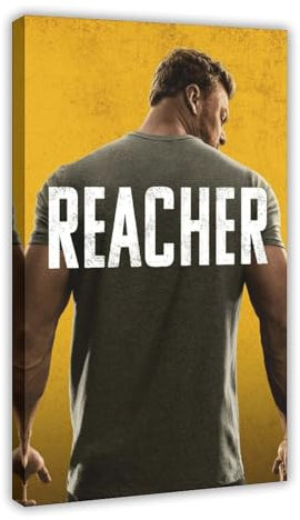 biegzc Filmposter Reacher auf Leinwand, Schlafzimmer, Dekoration, Landschaft, Büro, Raumdekoration, Geschenk, 50 x 75 cm