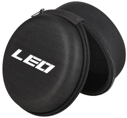 Fishing Reel Storage Bag | EVA Round Fishing Reel Bag Fishing Reel Case with Zipper Design | 12cm Fly Reel Case | Waterproof Fishing Reel Cases, Spinningg Reel Protective Bag for Spinningg Reel