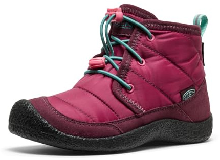 KEEN Howser 2 Waterproof Chukka Boots, Beaujolais Pool Blue, 32 EU