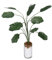 Dollhouse Miniature Plant, Banana Tree Doll House Plant Dollhouse Flower Pots Artificial Plants Model 1:12 Miniature Bonsai for Dollhouse Garden Decorations (Large