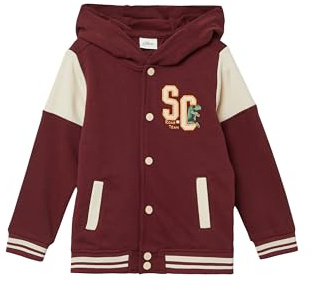 s.Oliver College-Jacke mit Applikation und Kapuze