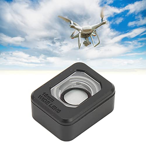 Wide Angle Lens for Mini 3 Pro, 25% Larger Field of View | Drone Camera Accessories, Optical Glass, Quick Snap Assembly, Lightweight Build, Aerial Use, For Mini 3 Pro