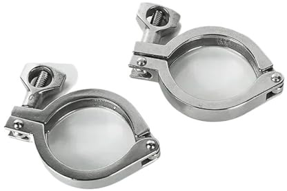 1 pz. 2 2,5 3 3,5 4 5 6 8 Tri Clamp in acciaio inossidabile SUS 304 Raccordo for tubo sanitario Ghiera for birra fatta in casa(8in)