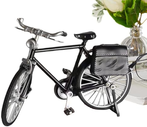 Generisch Fahrrad Modellbausatz,DIY Sammler Metallbaukasten aus Aluminiumlegierung,DIY Fahrrad-Modellbausatz für Kinder - für Zuhause Büro Schule Schreibtisch Unterhaltung gegen