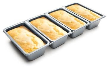 Fox Run 4489 Linked Loaf Pans, Preferred Non-Stick