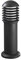 LEDS-C4 Pollerleuchte Balizas, Schwarz, Aluminium/Kunststoff, 55-9319-Z5-M3
