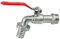 Garten Leitungswasser Hebel Art Ventil roten Griff 1/2 mit Schlauch Stecker