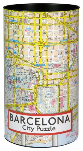 Extragoods City Puzzle - Barcelona Premium Puzzle Erwachsenenpuzzle Spiele Puzzle Städtepuzzle