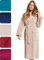 Morgenstern Peignoir Femme Long Capuche Lux Beige I Small